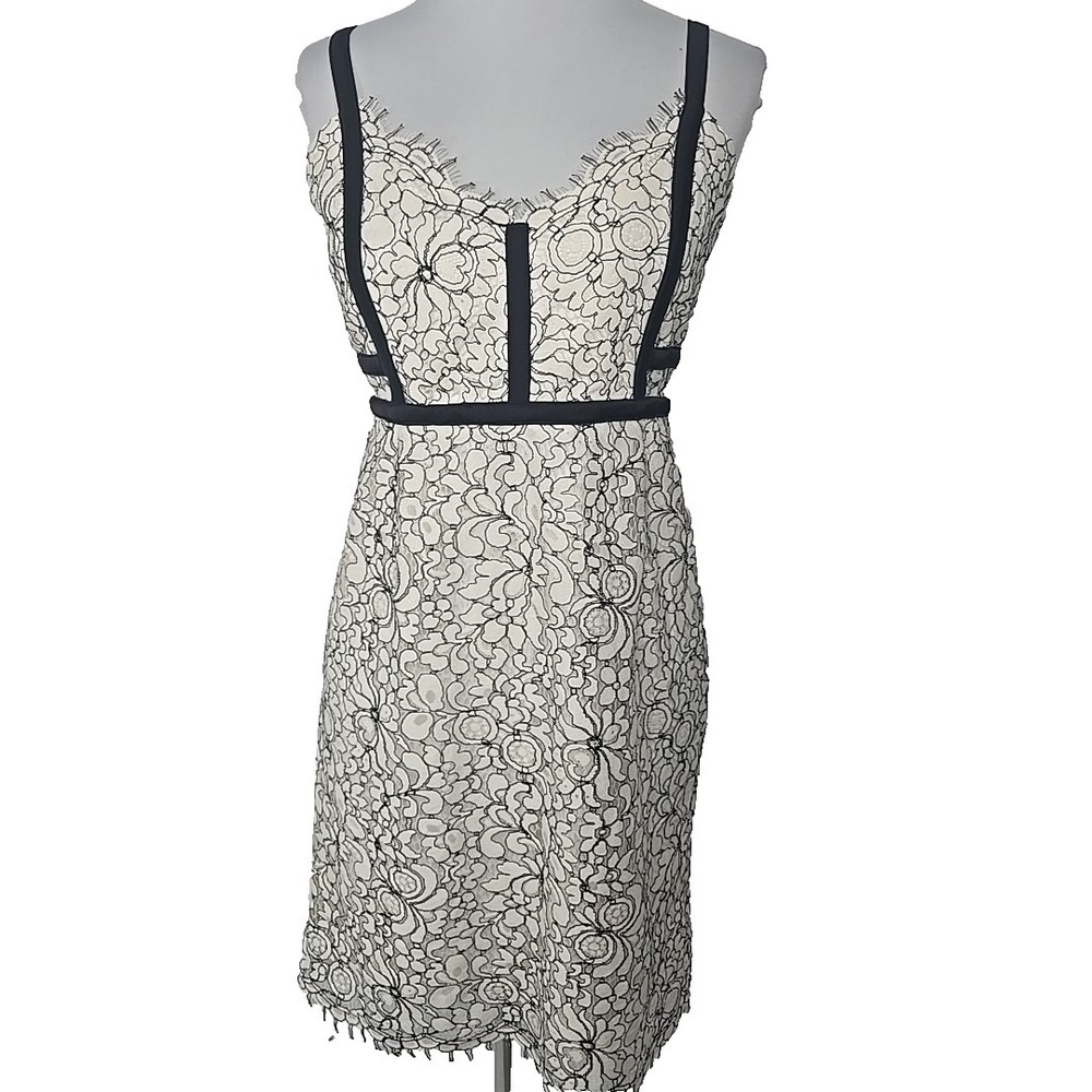 Express White All-Over-Lace Strappy Sheath Dress Size 12 NWT $88